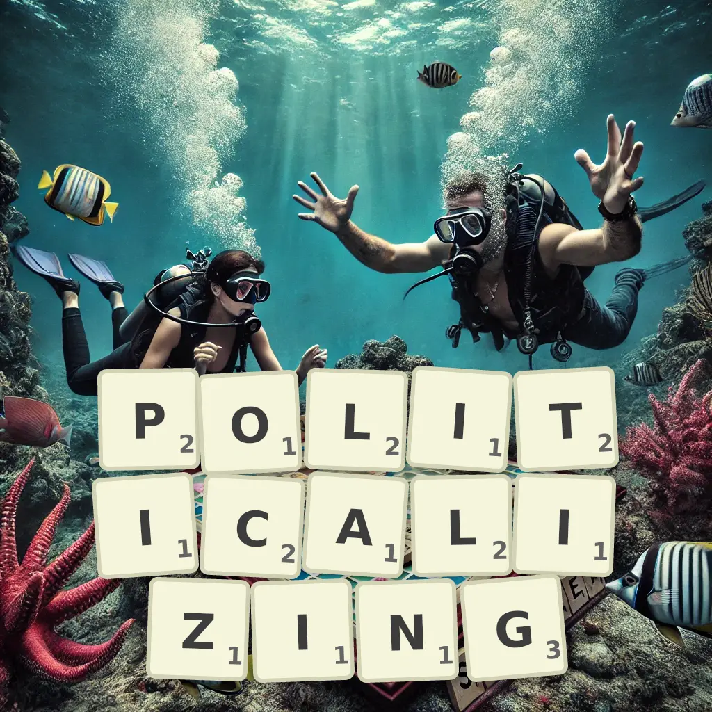 List of words with letters POLITICALIZING Words with letters POLITICALIZING