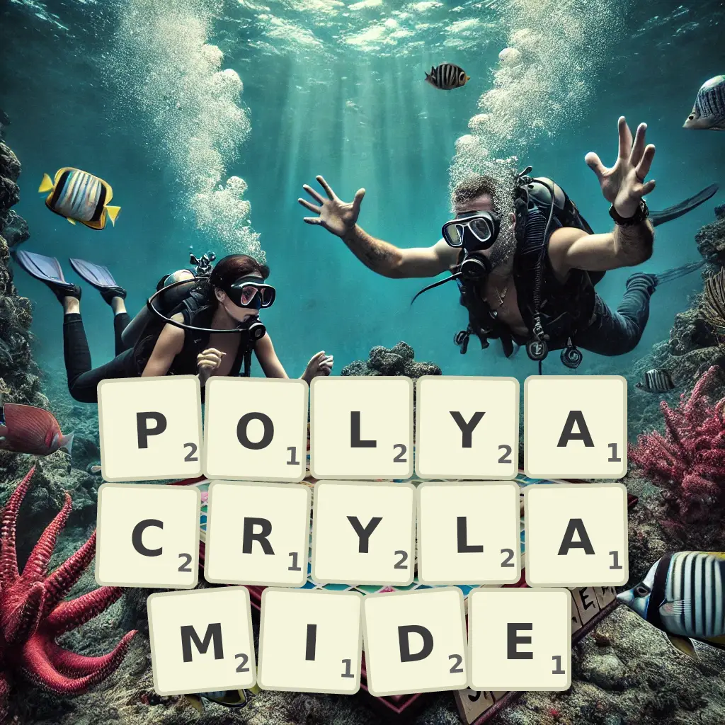 List of words with letters POLYACRYLAMIDE Words with letters POLYACRYLAMIDE