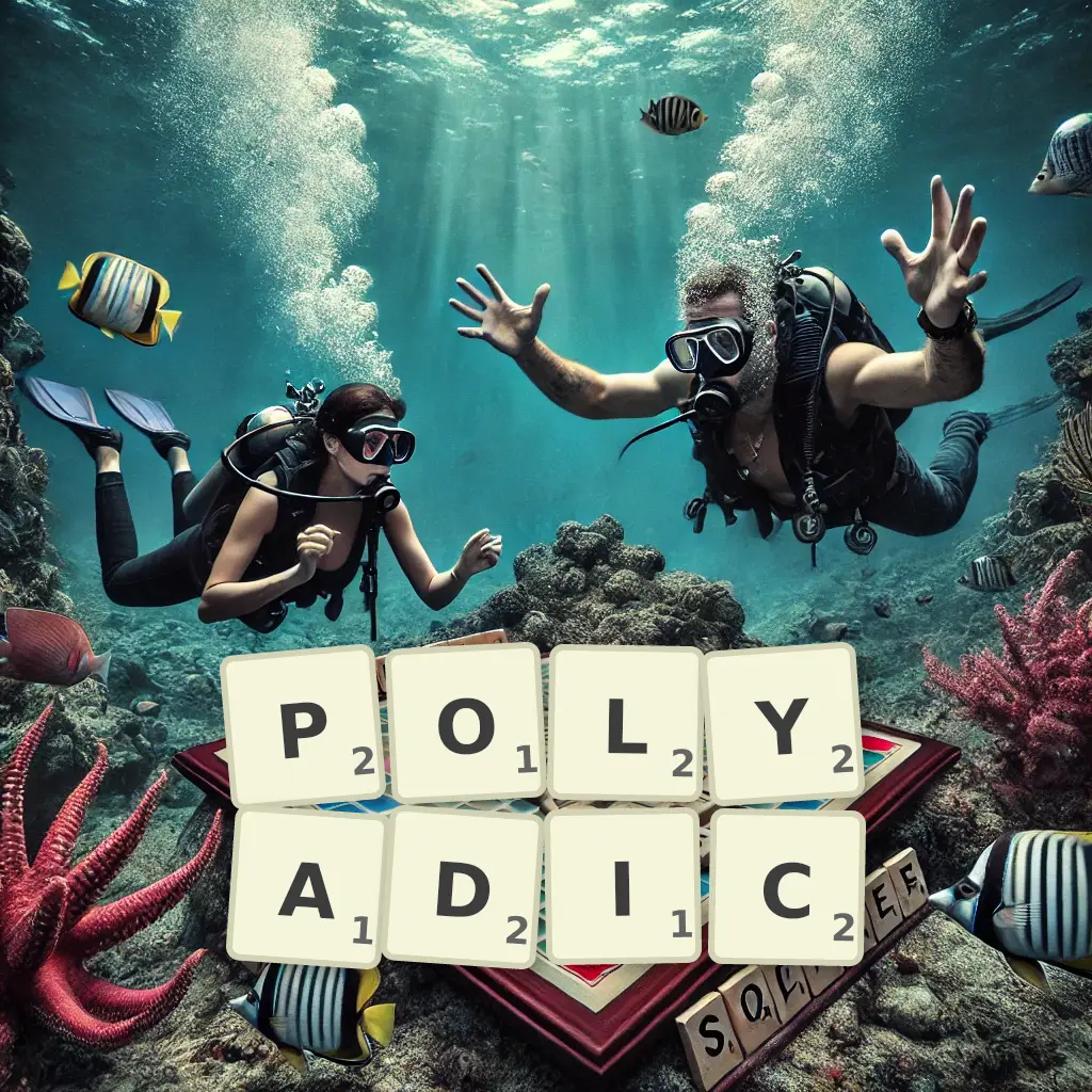 List of words with letters POLYADIC Words with letters POLYADIC