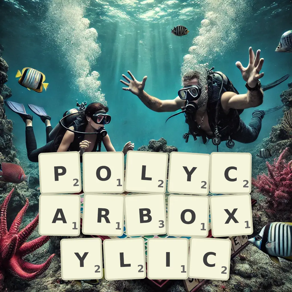 List of words with letters POLYCARBOXYLIC Words with letters POLYCARBOXYLIC