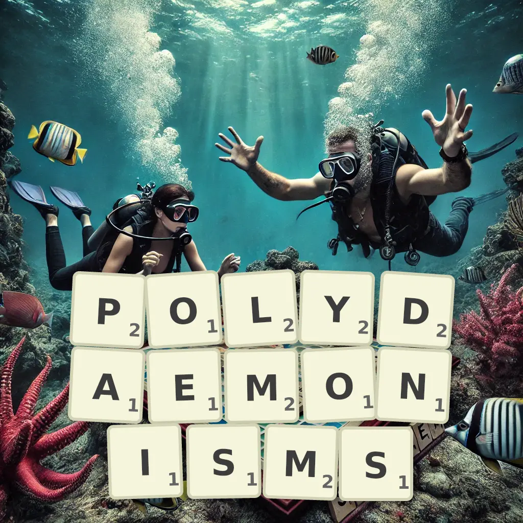 List of words with letters POLYDAEMONISMS Words with letters POLYDAEMONISMS