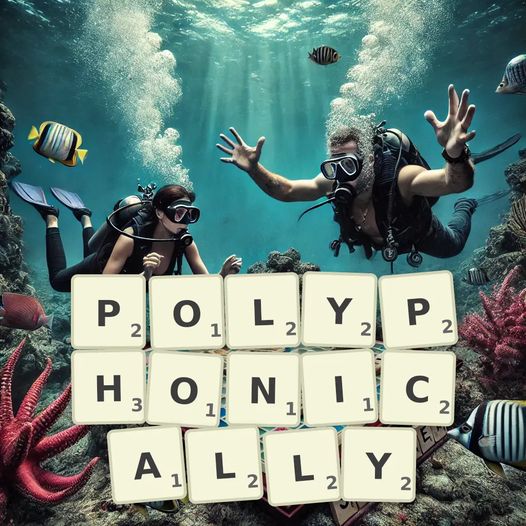List of words with letters POLYPHONICALLY Words with letters POLYPHONICALLY