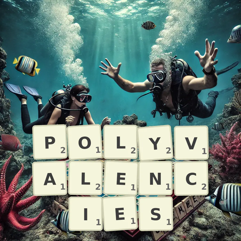 List of words with letters POLYVALENCIES Words with letters POLYVALENCIES