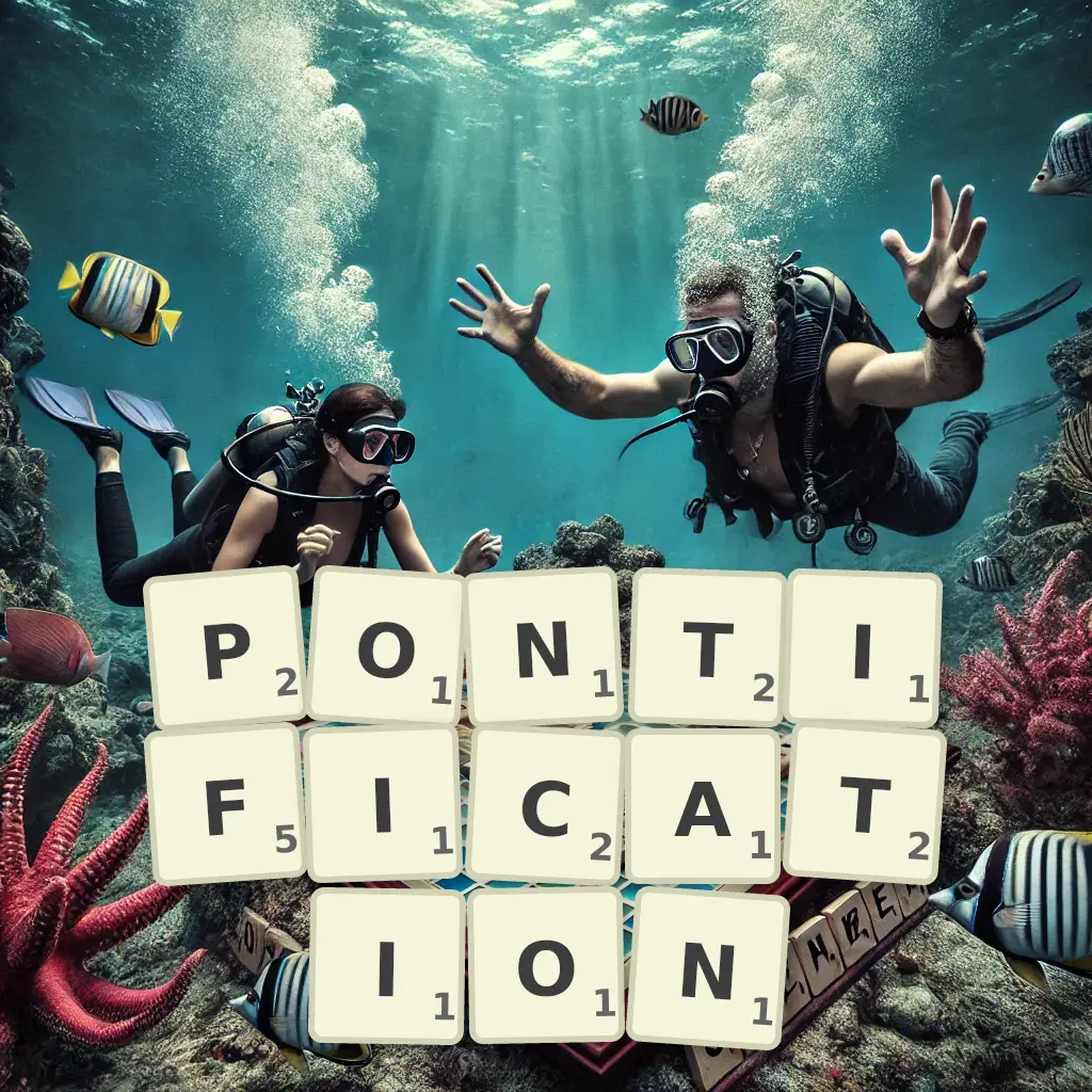 List of words with letters PONTIFICATION Words with letters PONTIFICATION