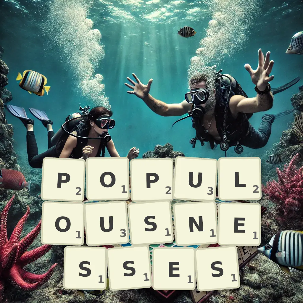 List of words with letters POPULOUSNESSES Words with letters POPULOUSNESSES