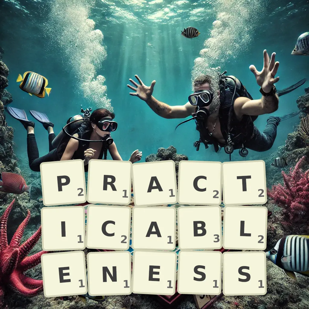 Words with letters PRACTICABLENESS