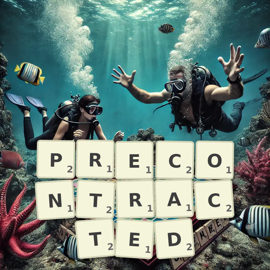 List of words with letters PRECONTRACTED Words with letters PRECONTRACTED