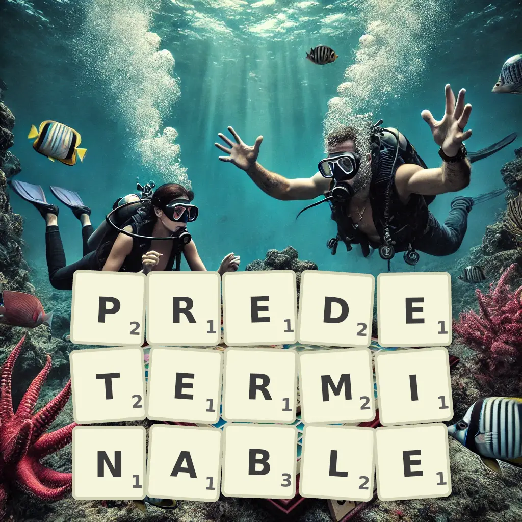 List of words with letters PREDETERMINABLE Words with letters PREDETERMINABLE