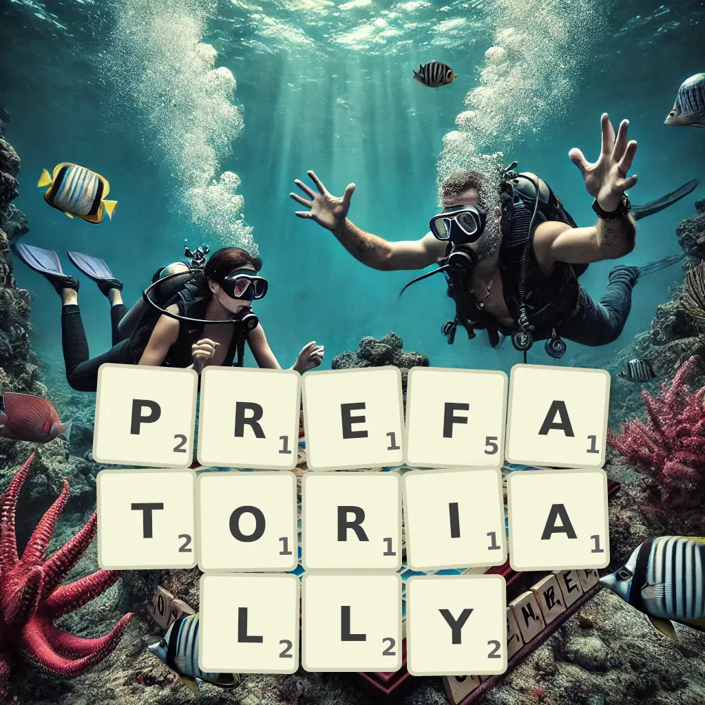 List of words with letters PREFATORIALLY Words with letters PREFATORIALLY
