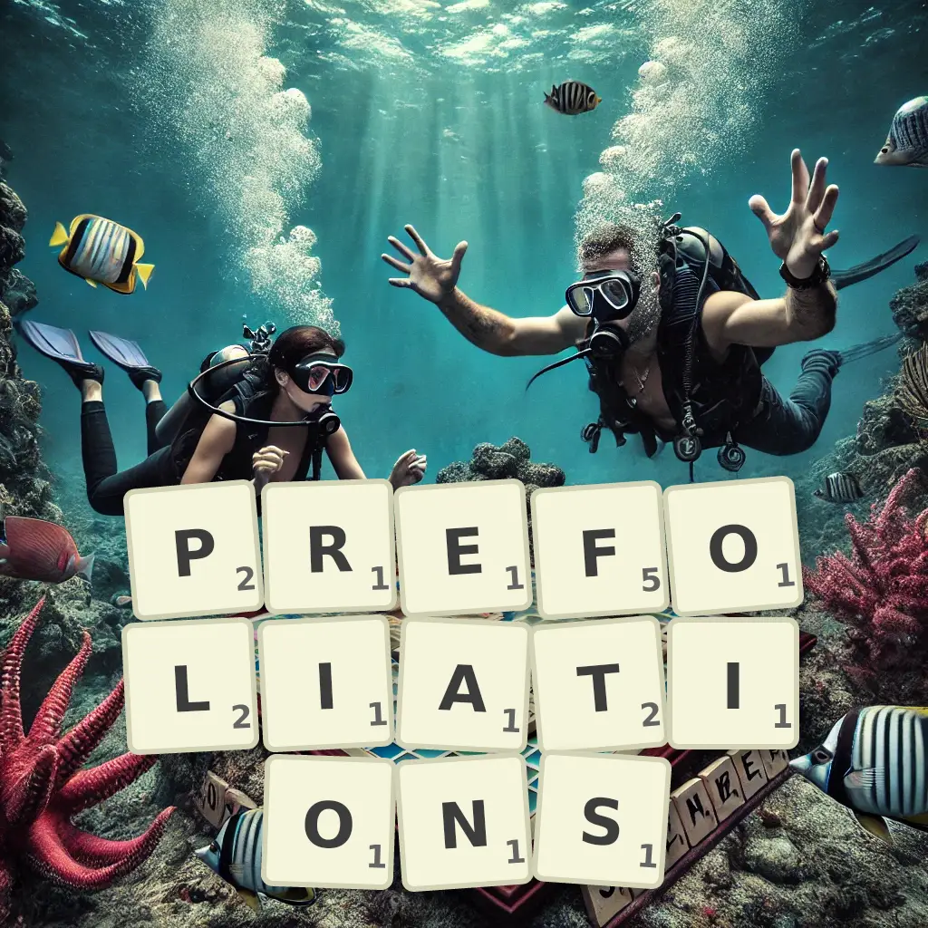 List of words with letters PREFOLIATIONS Words with letters PREFOLIATIONS
