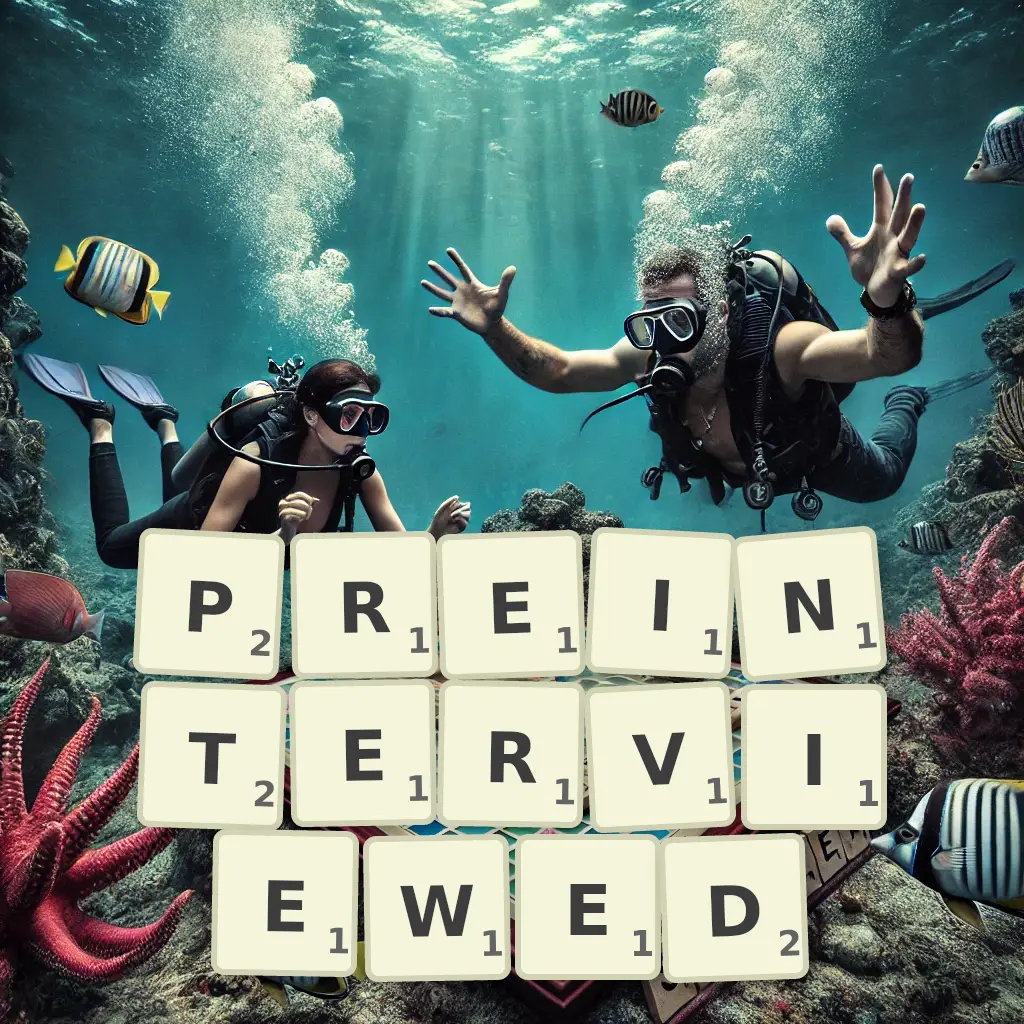 List of words with letters PREINTERVIEWED Words with letters PREINTERVIEWED