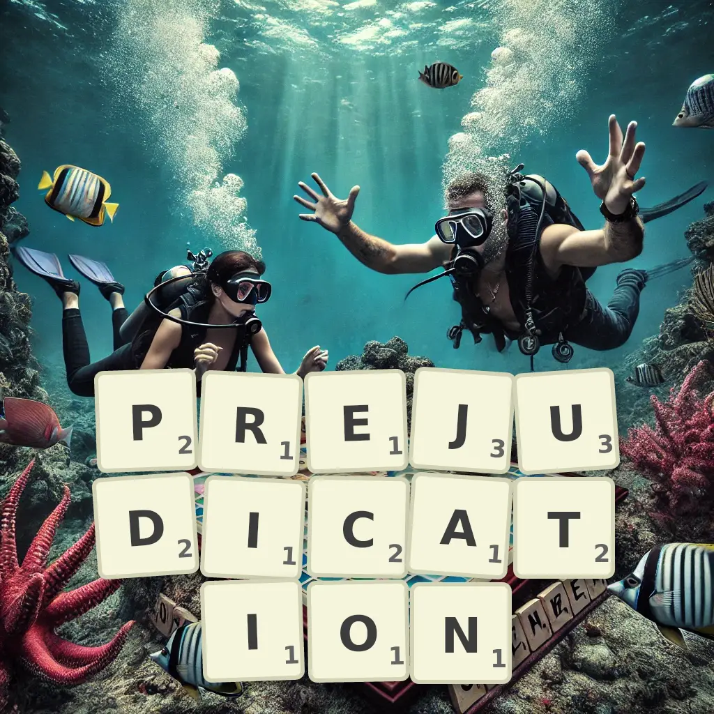 List of words with letters PREJUDICATION Words with letters PREJUDICATION