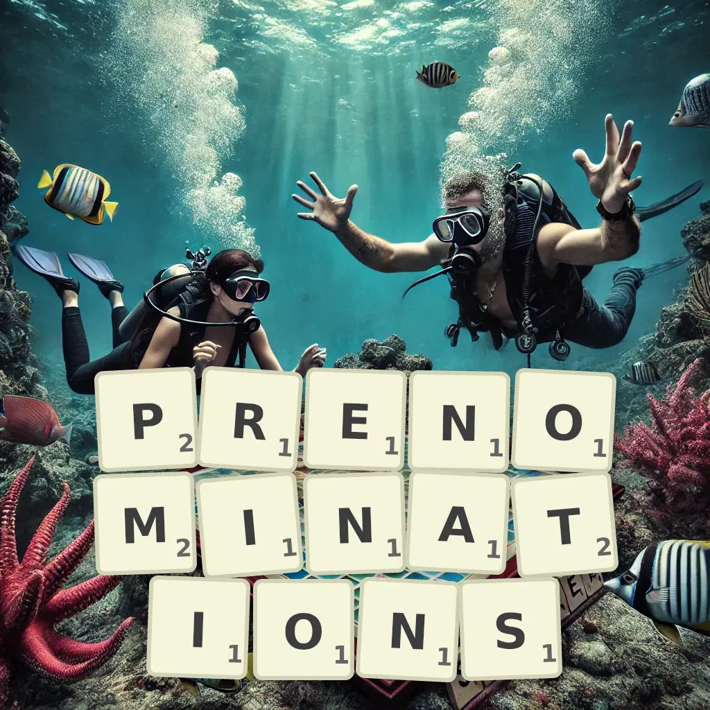 List of words with letters PRENOMINATIONS Words with letters PRENOMINATIONS