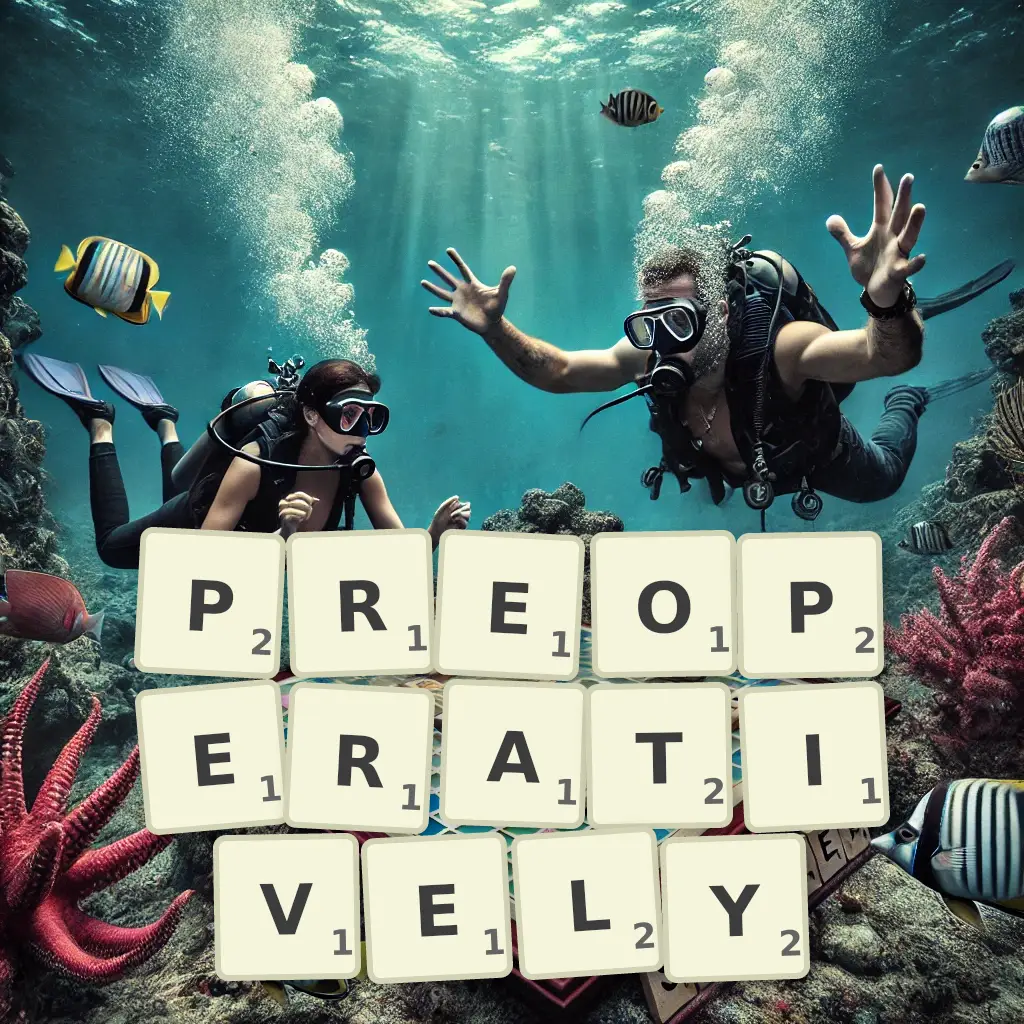 List of words with letters PREOPERATIVELY Words with letters PREOPERATIVELY