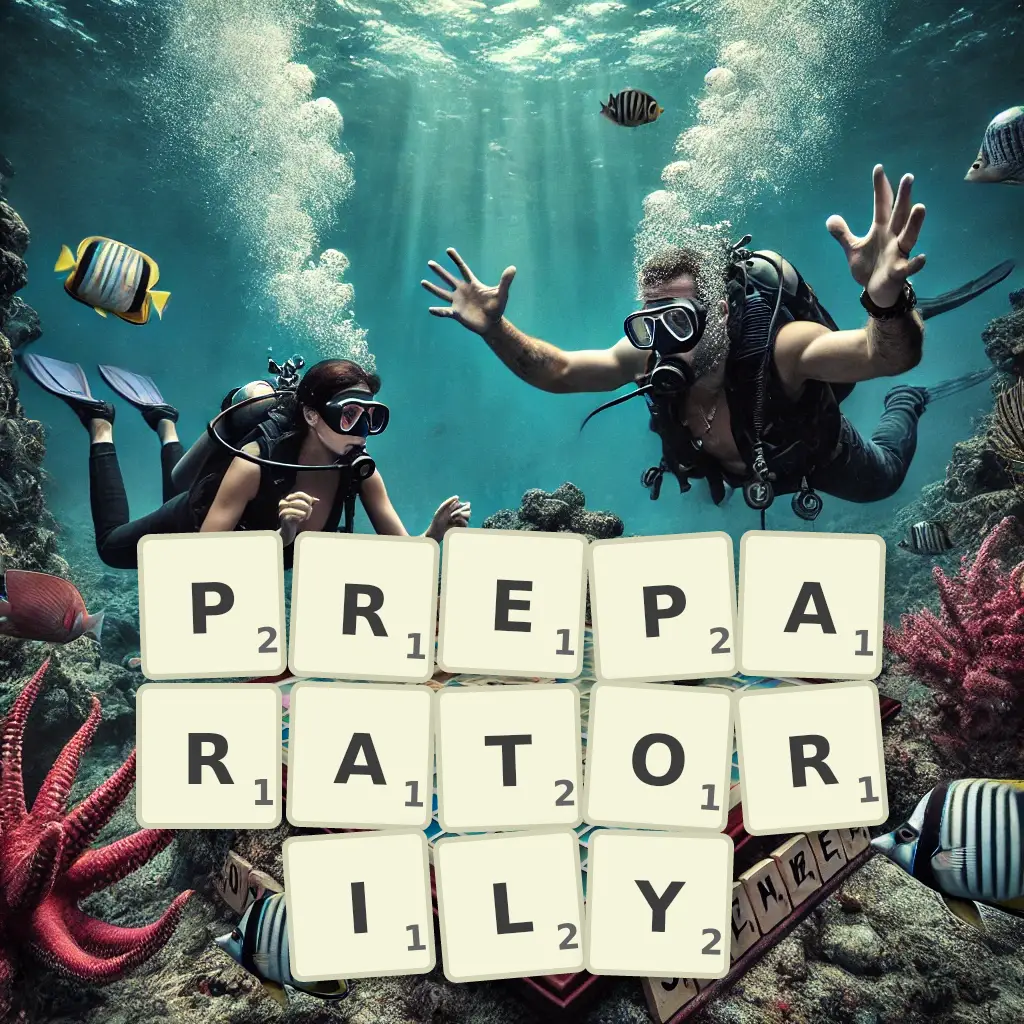 List of words with letters PREPARATORILY Words with letters PREPARATORILY