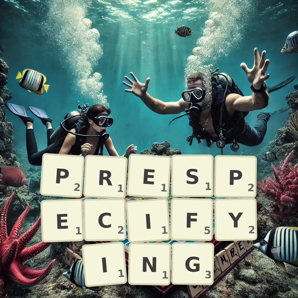 List of words with letters PRESPECIFYING Words with letters PRESPECIFYING