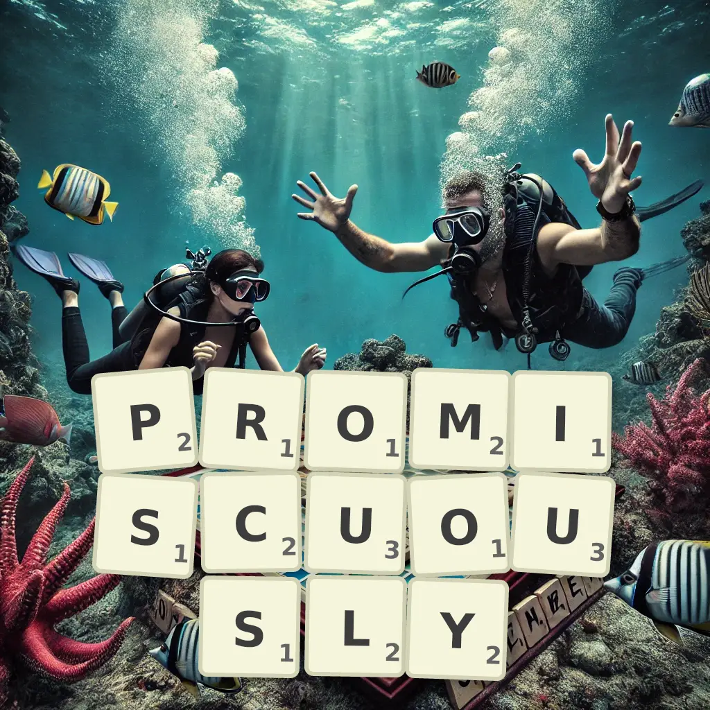 List of words with letters PROMISCUOUSLY Words with letters PROMISCUOUSLY