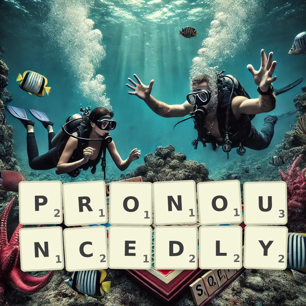 List of words with letters PRONOUNCEDLY Words with letters PRONOUNCEDLY