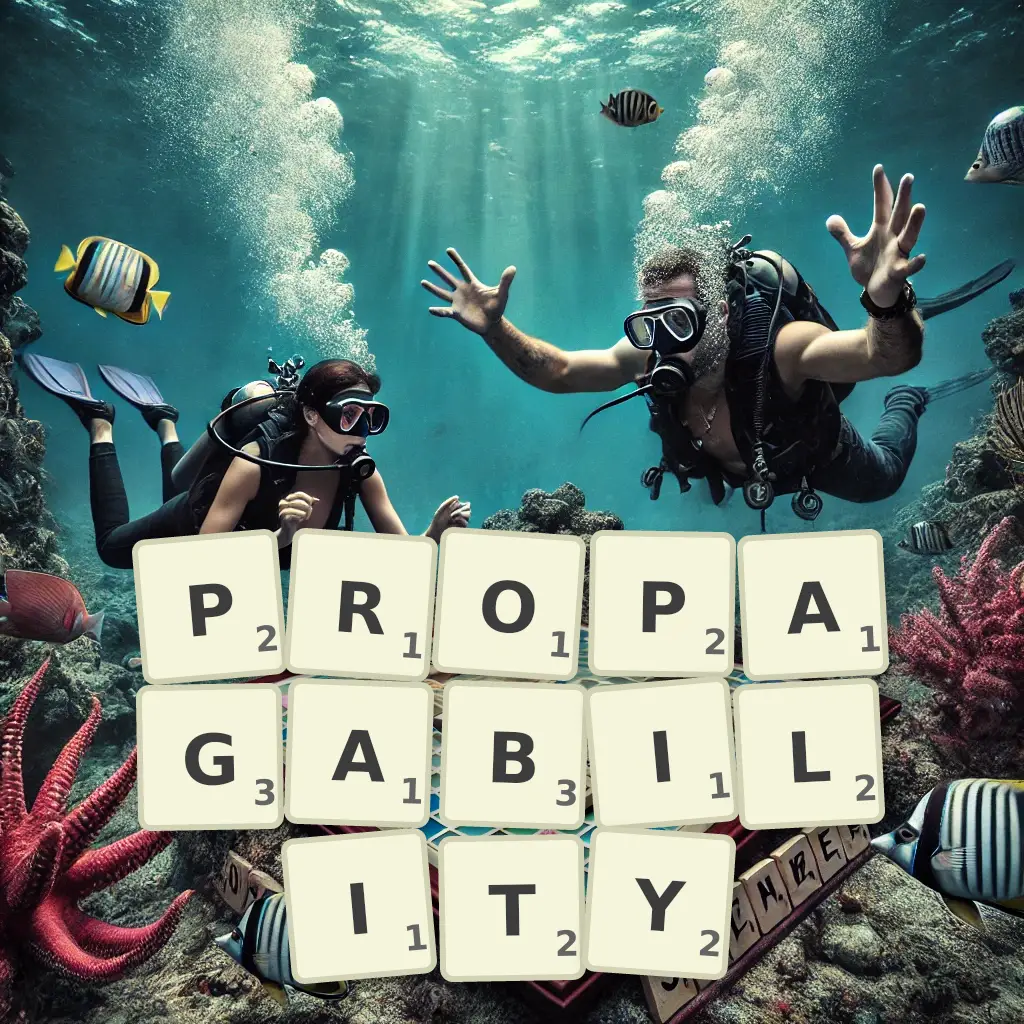 List of words with letters PROPAGABILITY Words with letters PROPAGABILITY