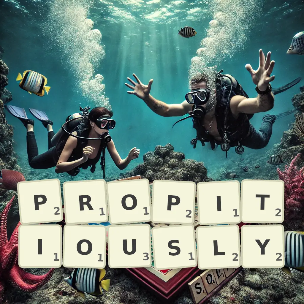 List of words with letters PROPITIOUSLY Words with letters PROPITIOUSLY