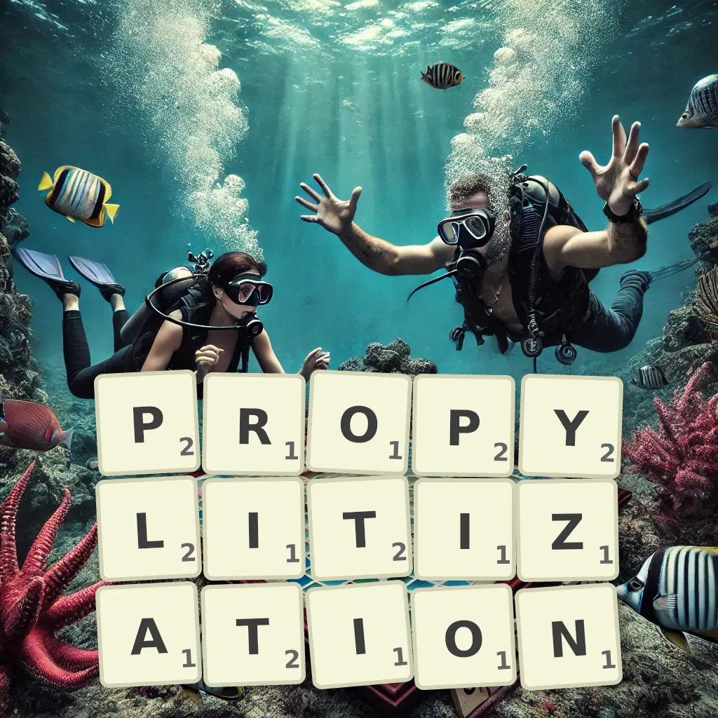 List of words with letters PROPYLITIZATION Words with letters PROPYLITIZATION