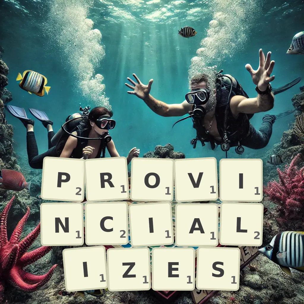 List of words with letters PROVINCIALIZES Words with letters PROVINCIALIZES