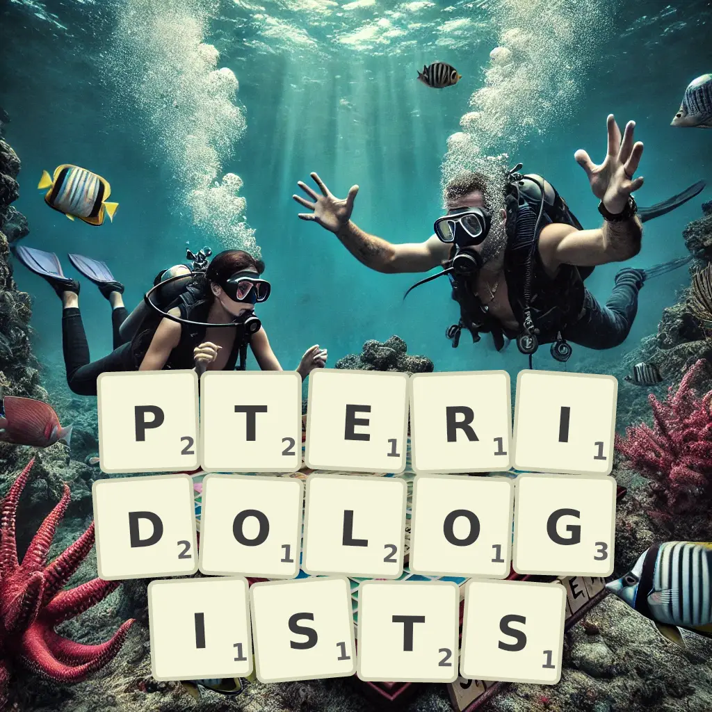 List of words with letters PTERIDOLOGISTS Words with letters PTERIDOLOGISTS