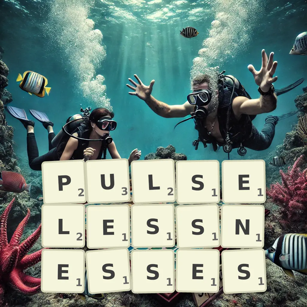 List of words with letters PULSELESSNESSES Words with letters PULSELESSNESSES