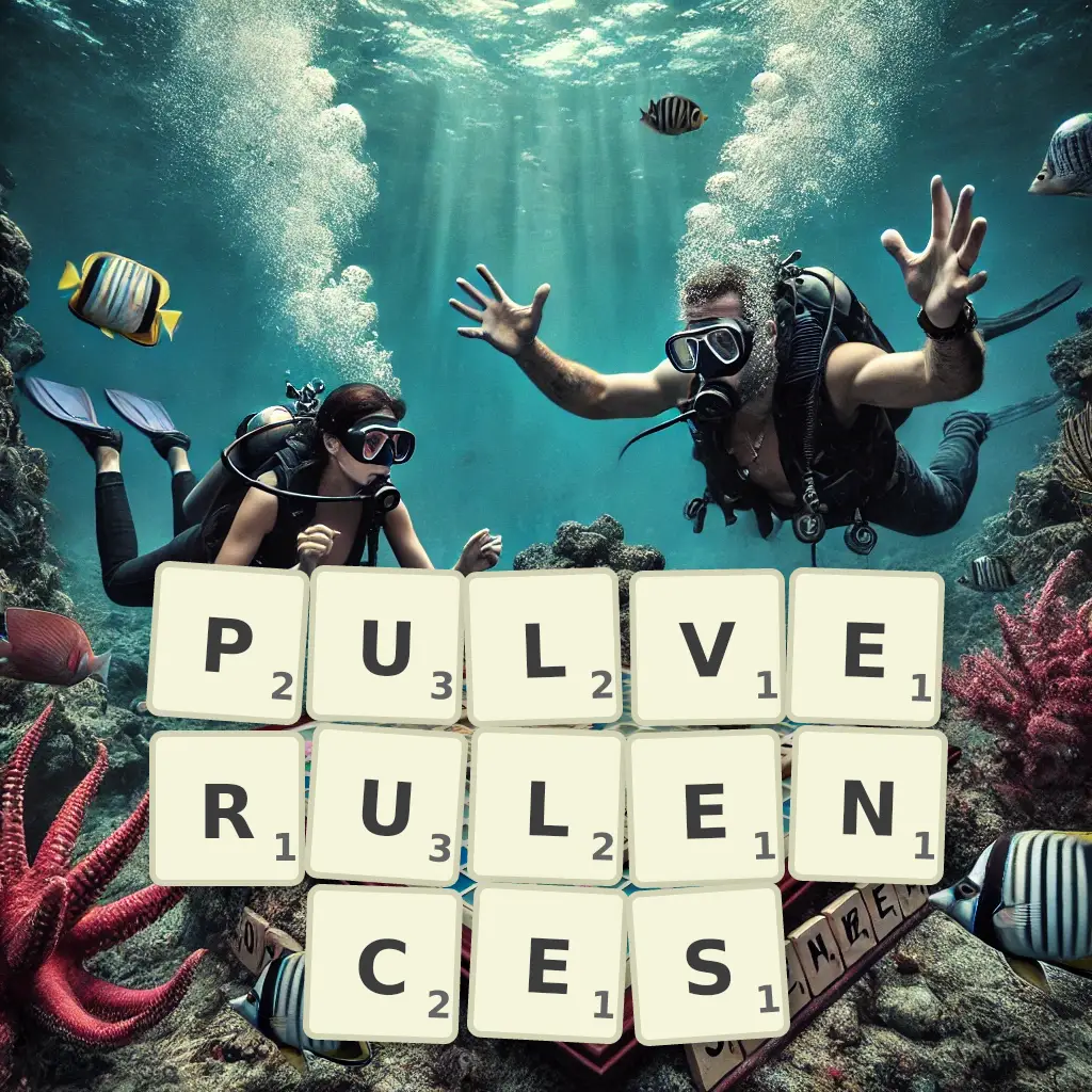 List of words with letters PULVERULENCES Words with letters PULVERULENCES