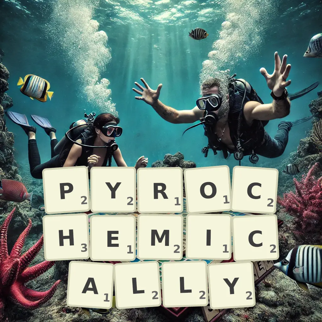 List of words with letters PYROCHEMICALLY Words with letters PYROCHEMICALLY