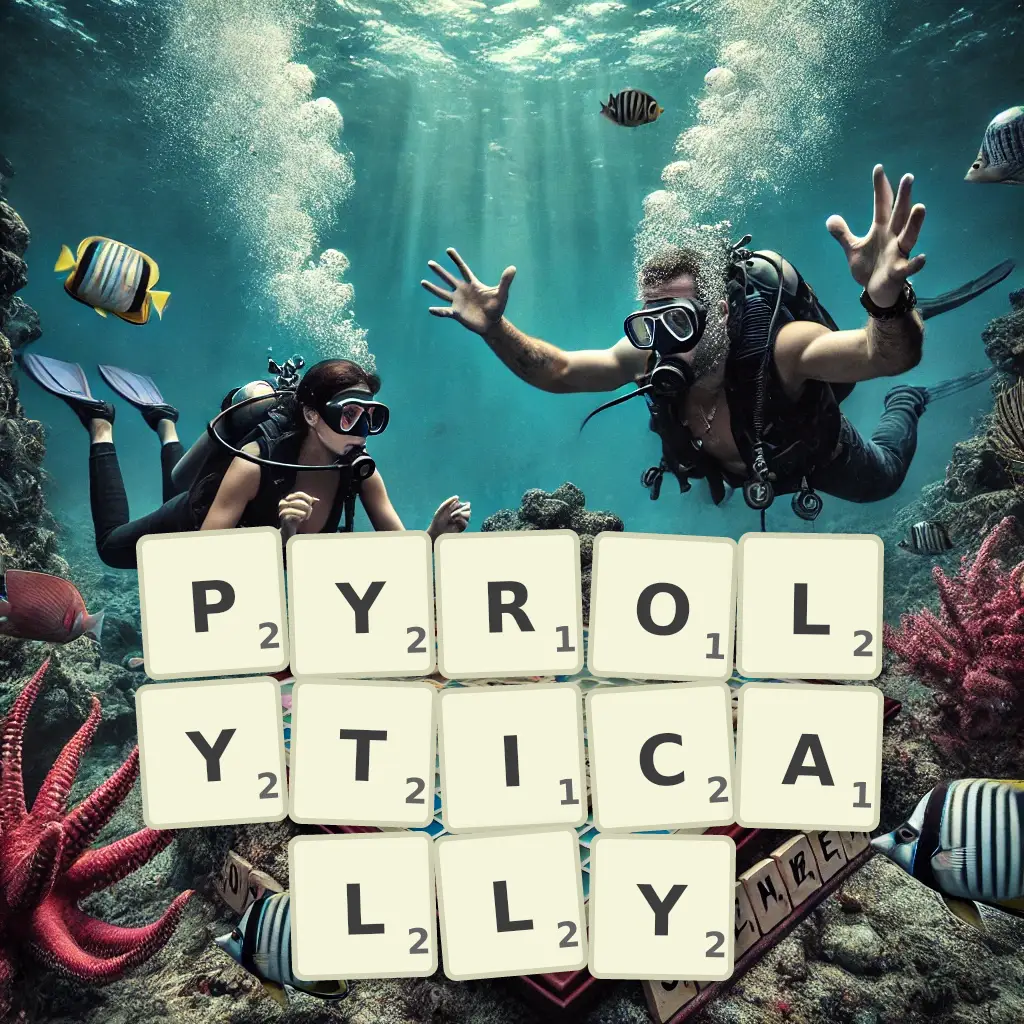 List of words with letters PYROLYTICALLY Words with letters PYROLYTICALLY