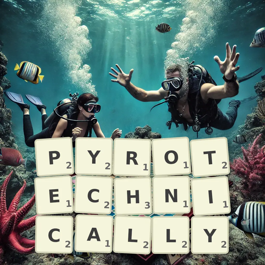 List of words with letters PYROTECHNICALLY Words with letters PYROTECHNICALLY