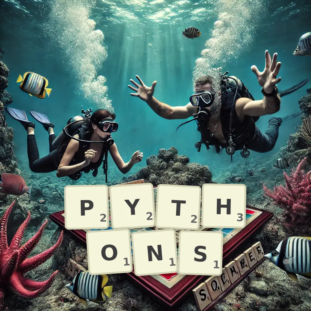List of words with letters PYTHONS Words with letters PYTHONS