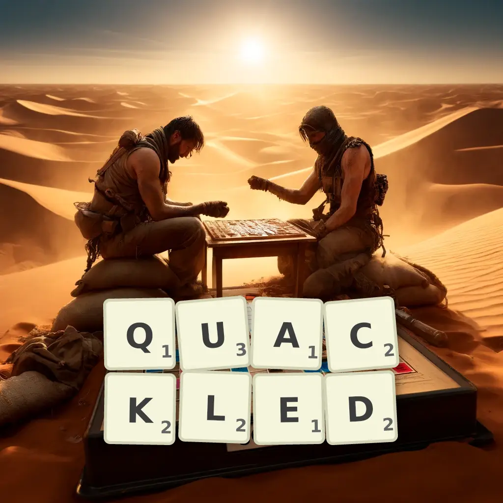 List of words with letters QUACKLED Words with letters QUACKLED