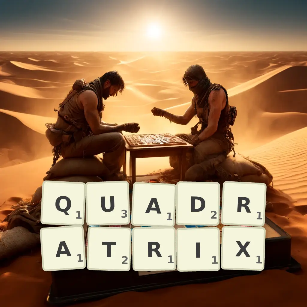 List of words with letters QUADRATRIX Words with letters QUADRATRIX