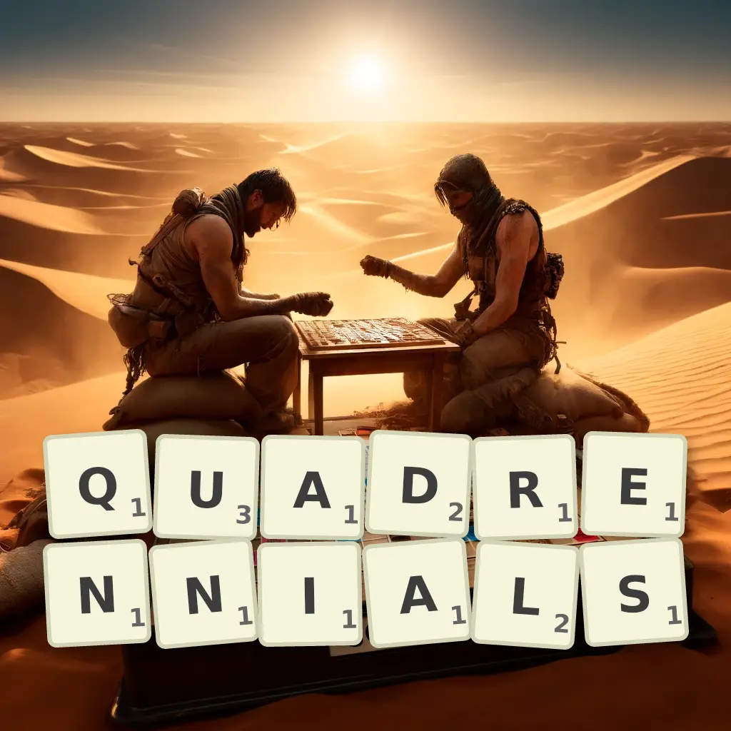 List of words with letters QUADRENNIALS Words with letters QUADRENNIALS