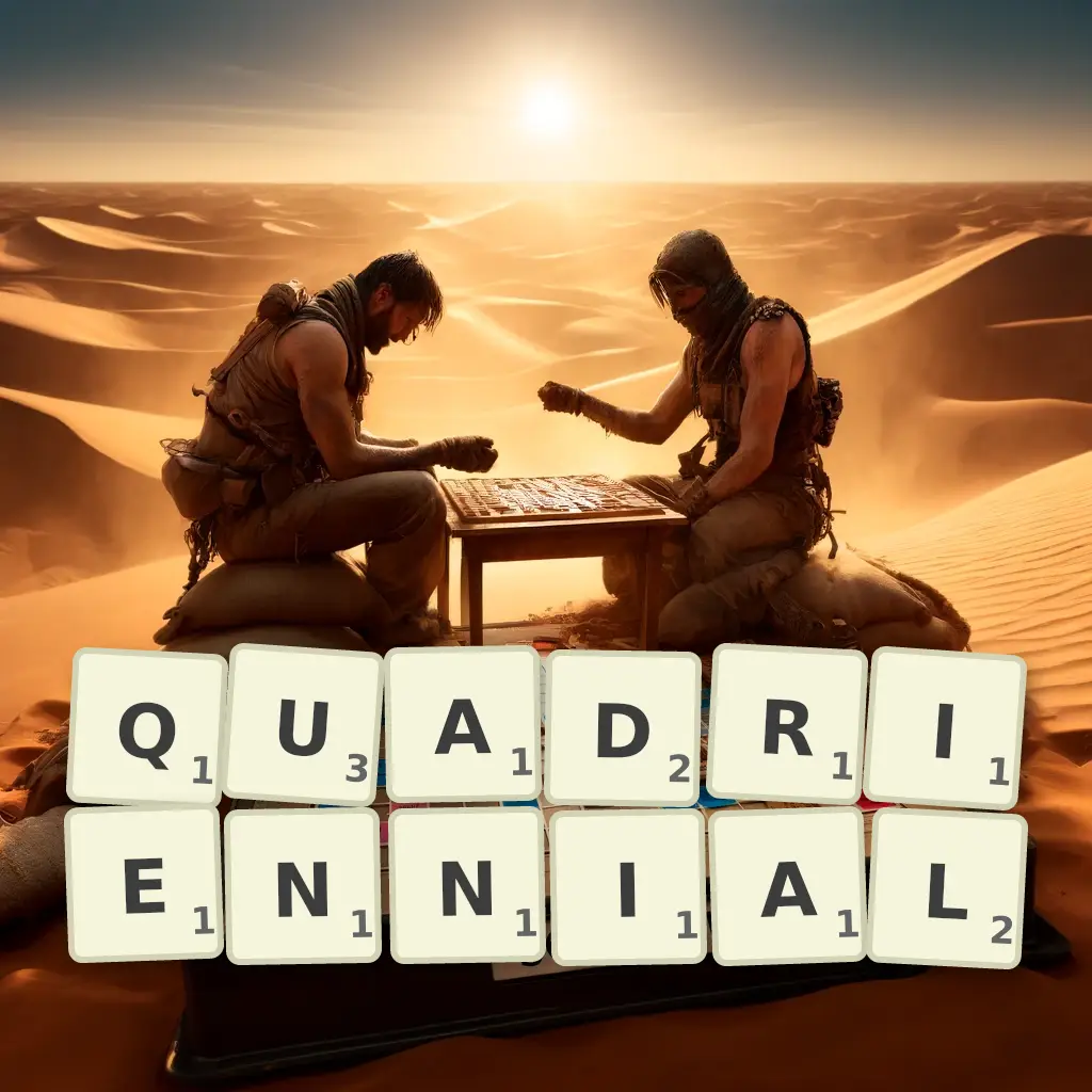 List of words with letters QUADRIENNIAL Words with letters QUADRIENNIAL