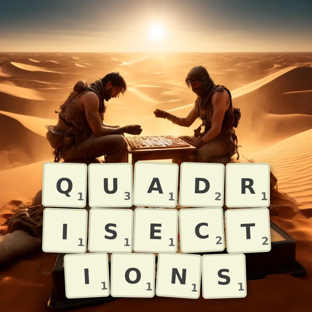 List of words with letters QUADRISECTIONS Words with letters QUADRISECTIONS
