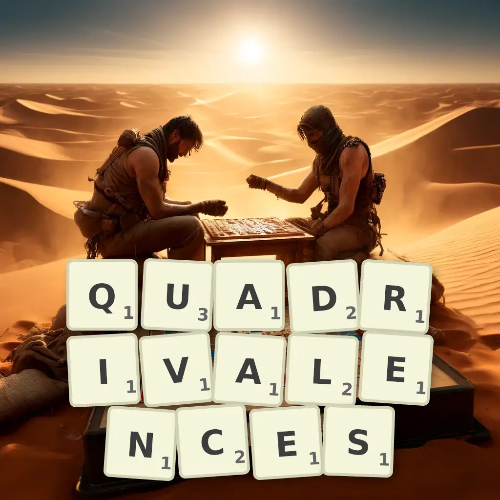 List of words with letters QUADRIVALENCES Words with letters QUADRIVALENCES