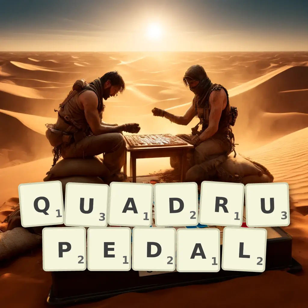 List of words with letters QUADRUPEDAL Words with letters QUADRUPEDAL