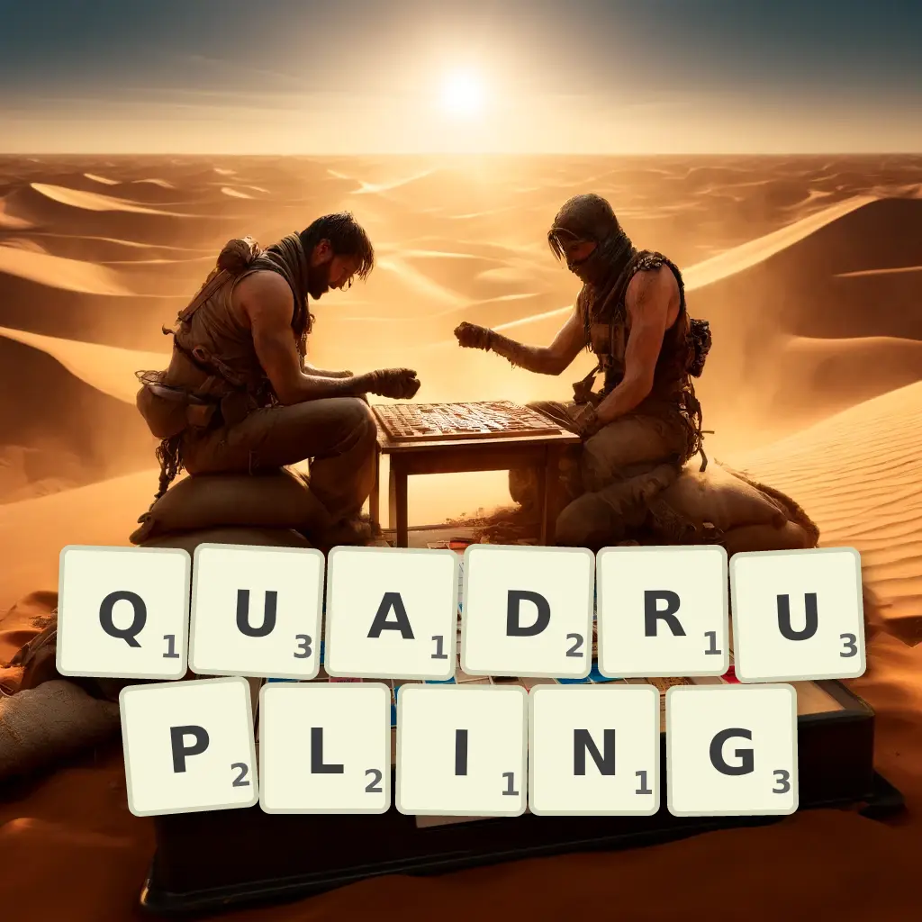 List of words with letters QUADRUPLING Words with letters QUADRUPLING