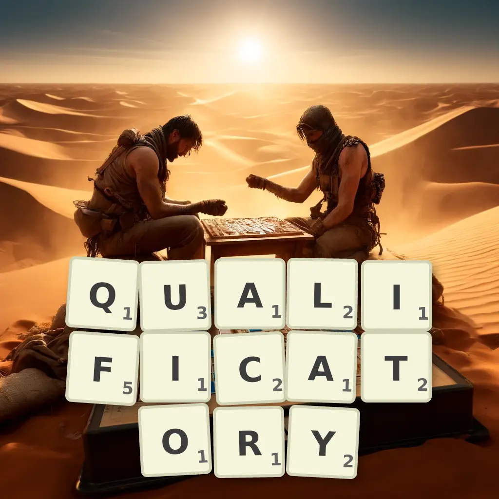 List of words with letters QUALIFICATORY Words with letters QUALIFICATORY