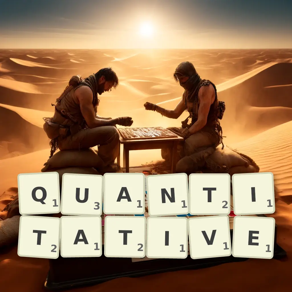List of words with letters QUANTITATIVE Words with letters QUANTITATIVE