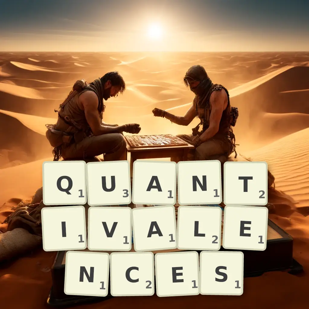 List of words with letters QUANTIVALENCES Words with letters QUANTIVALENCES