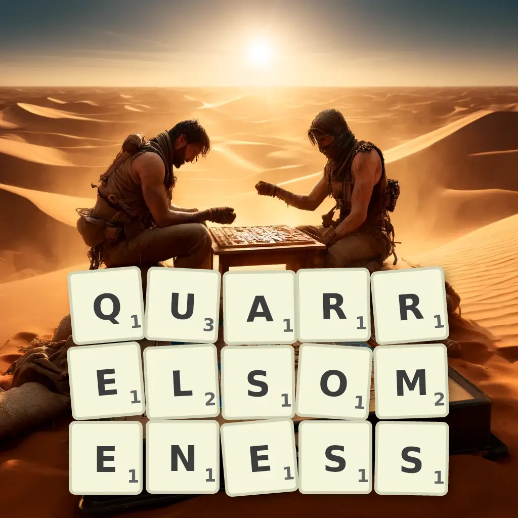 List of words with letters QUARRELSOMENESS Words with letters QUARRELSOMENESS