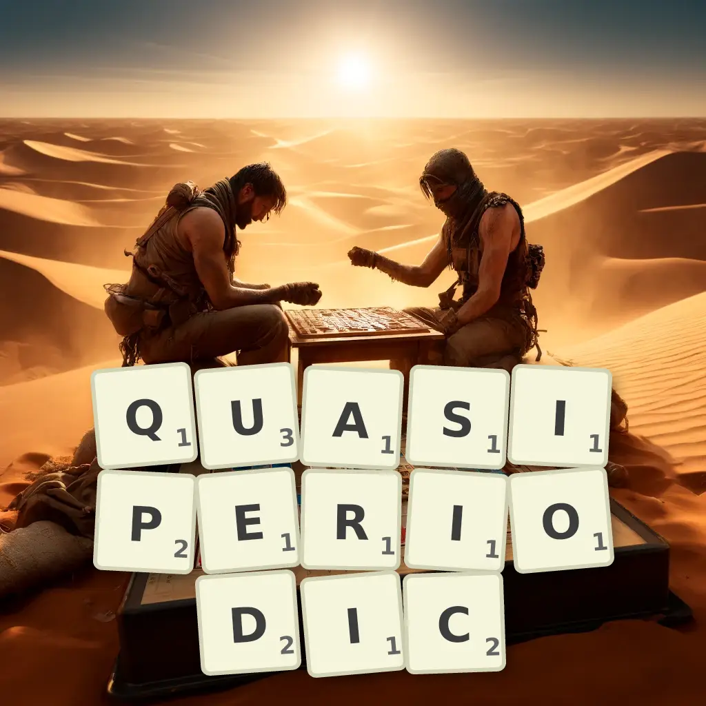 List of words with letters QUASIPERIODIC Words with letters QUASIPERIODIC