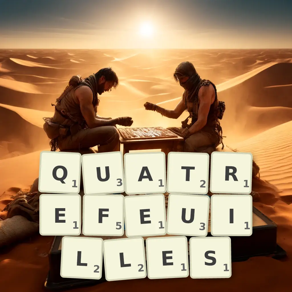 List of words with letters QUATREFEUILLES Words with letters QUATREFEUILLES