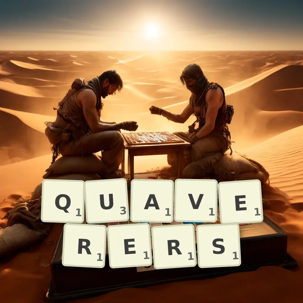 List of words with letters QUAVERERS Words with letters QUAVERERS