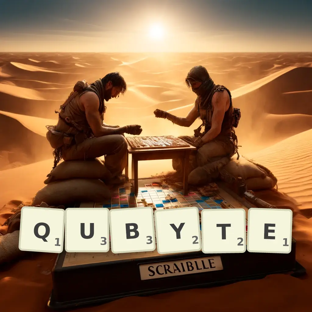 List of words with letters QUBYTE Words with letters QUBYTE