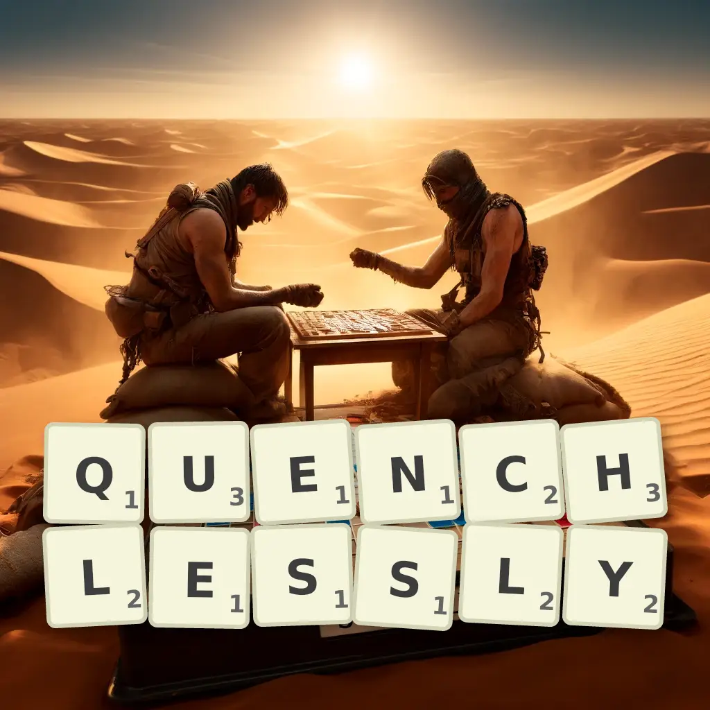List of words with letters QUENCHLESSLY Words with letters QUENCHLESSLY